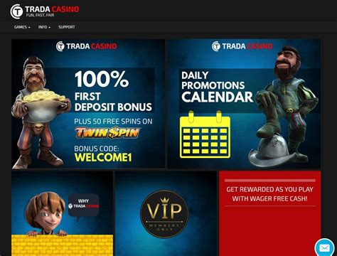 trada casino 50 free spins